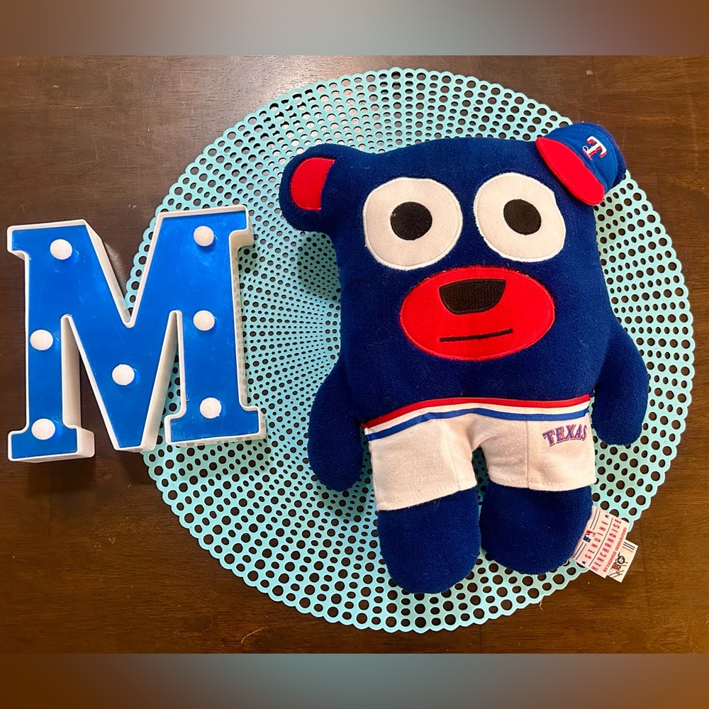 Texas Rangers Teddy Bear-MLB Bear in Underwear; Pre-Owned